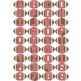 Football Applique Alphabet Machine Embroidery Designs By JuJu
