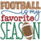Football Word Art 3 | Machine Embroidery Designs by JuJu