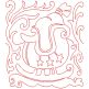 Free Motion Christmas Blocks Machine Embroidery Designs by JuJu