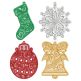 Free Standing Lace Christmas 1 Machine Embroidery Designs by JuJu