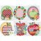 Fresh Apples Digital Machine Embroidery Designs by JuJu