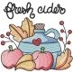 Fresh Cider | Machine Embroidery Designs by JuJu