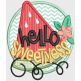 Fresh Watermelons Digital Machine Embroidery Designs by JuJu
