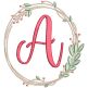 Freya Monogram | Machine Embroidery Designs by JuJu