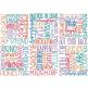 Friendship Subway Art | Machine Embroidery Designs by JuJu