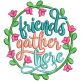 Friendship Word Art 1 Machine Embroidery Designs By JuJu
