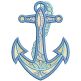 Free Standing Lace Anchor 1 | Machine Embroidery Designs by JuJu