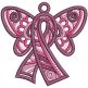 Free Standing Lace Awareness Ribbon 1 | Machine Embroidery Designs by JuJu