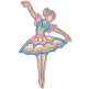 Free Standing Lace Ballerinas 1 | Machine Embroidery Designs by JuJu