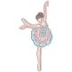 Free Standing Lace Ballerinas 2 | Machine Embroidery Designs by JuJu