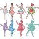Free Standing Lace Ballerinas 2 | Machine Embroidery Designs by JuJu
