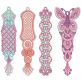 Freestanding Lace Bookmarks Machine Embroidery Designs by JuJu