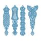                                 Freestanding Lace Bookmarks Machine Embroidery Designs by JuJu
                            