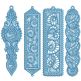 Free Standing Lace Bookmarks 1 Machine Embroidery Designs by JuJu