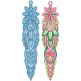 Free Standing Lace Bookmarks 4 Digital Machine Embroidery Designs by JuJu