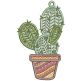 Free Standing Lace Cactus | Machine Embroidery Designs by JuJu
