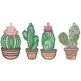 Free Standing Lace Cactus | Machine Embroidery Designs by JuJu