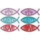 Free Standing Lace Christian Fish 2 | Machine Embroidery Designs by JuJu