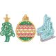 Free Standing Lace Christmas 6 | Machine Embroidery Designs by JuJu