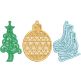 Free Standing Lace Christmas 6 | Machine Embroidery Designs by JuJu