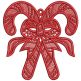 Free Standing Lace Christmas 7 | Machine Embroidery Designs by JuJu