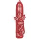 Free Standing Lace Christmas Bookmarks