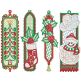                                Free Standing Lace Christmas Bookmarks Digital Embroidery Machine Designs by JuJu
                            