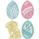Free Standing Lace Easter 1 Machine Embroidery Designs by JuJu