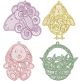 Free Standing Lace Easter 2 Machine Embroidery Designs by JuJu