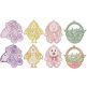 Free Standing Lace Easter 2 Machine Embroidery Designs by JuJu