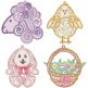 Free Standing Lace Easter 2 Machine Embroidery Designs by JuJu