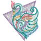Free Standing Lace Exotic Birds 2 | Machine Embroidery Designs by JuJu