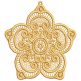 Free Standing Lace Flowers 2 Machine Embroidery Designs by JuJu