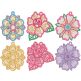 Free Standing Lace Flowers 4 | Machine Embroidery Designs by JuJu