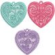 Free Standing Lace Hearts 3 | Machine Embroidery Designs by JuJu