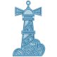 Free Standing Lace Lighthouse 1 | Machine Embroidery Designs by JuJu