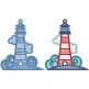 Free Standing Lace Lighthouse 2 | Machine Embroidery Designs by JuJu