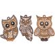 Free Standing Lace Owls | Machine Embroidery Designs by JuJu
