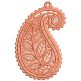 Free Standing Lace Paisley 1 | Machine Embroidery Designs by JuJu