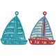Free Standing Lace Sailboat 1 | Machine Embroidery Designs by JuJu