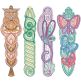 Free Standing Lace Spring Bookmarks | Machine Embroidery Designs by JuJu