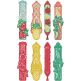 Free Standing Lace Tropical Bookmarks | Machine Embroidery Designs by JuJu 
