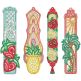 Free Standing Lace Tropical Bookmarks | Machine Embroidery Designs by JuJu 
