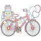 Fun Bicycle Rides 1 Machine Embroidery Designs by JuJu