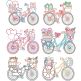 Fun Bicycle Rides 2 Machine Embroidery Designs by JuJu
