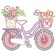 Fun Bicycle Rides 3 Machine Embroidery Designs by JuJu