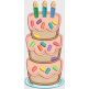Fun Birthday Wishes Applique Machine Embroidery Designs by JuJu 