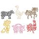 Fun Farm Swirls Machine Embroidery Designs by JuJu