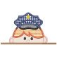 Fun Hat Peekers 2 Machine Embroidery Designs by JuJu