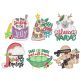 Funny Christmas Sayings Machine Embroidery Designs by JuJu
